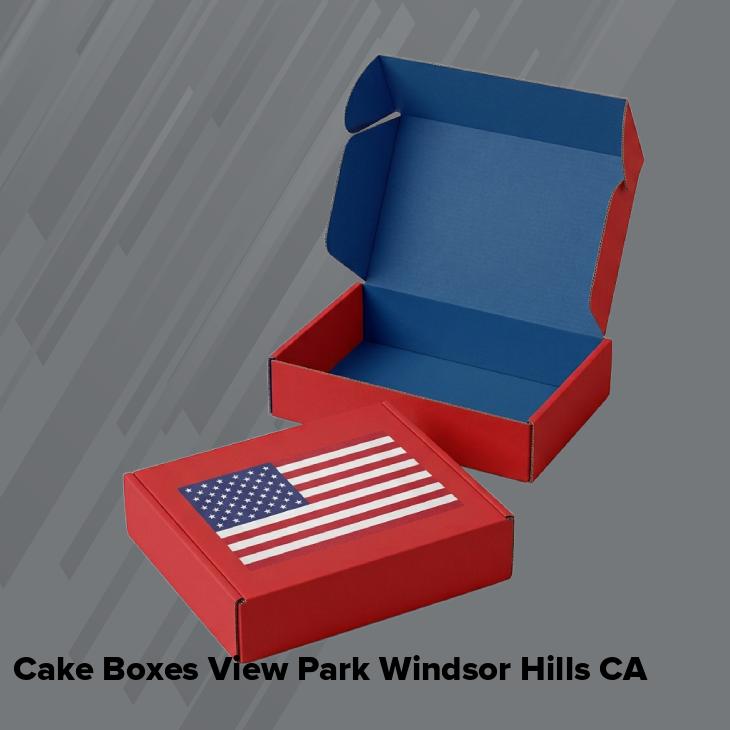 Cake boxes view park windsor hills ca
