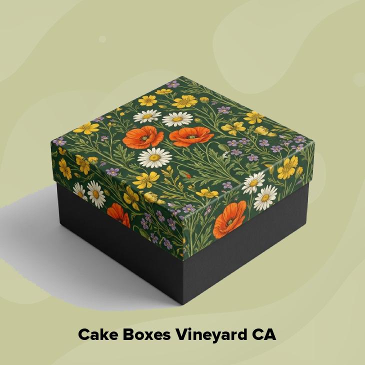 Cake boxes vineyard ca