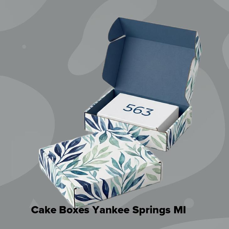 Cake boxes yankee springs mi