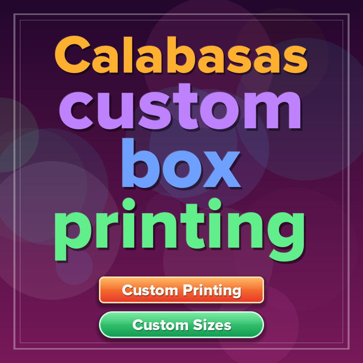 Calabasas custom box printing