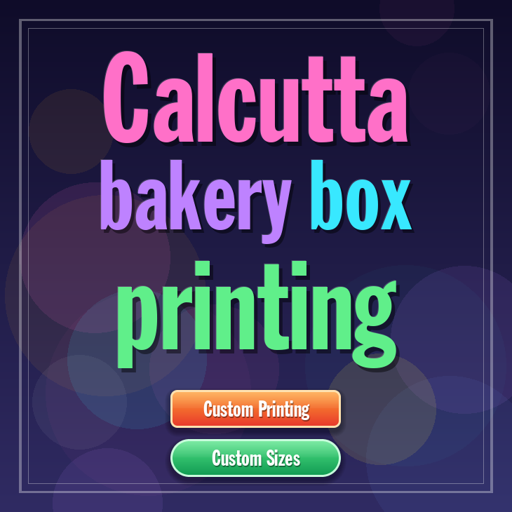 Calcutta bakery box printing