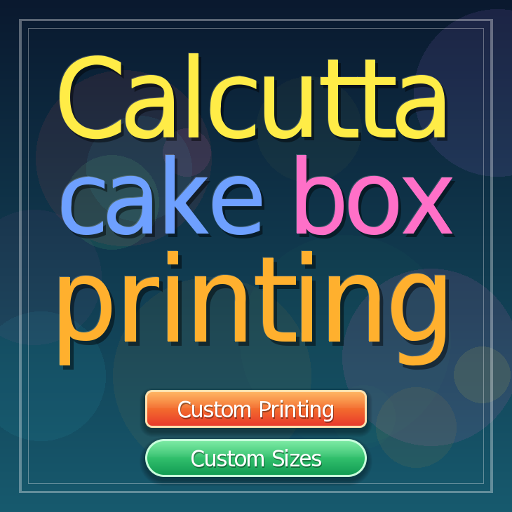 Calcutta cake box printing
