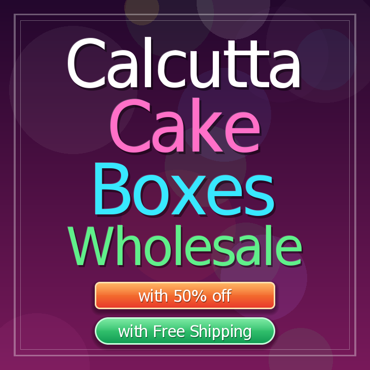 Calcutta cake boxes