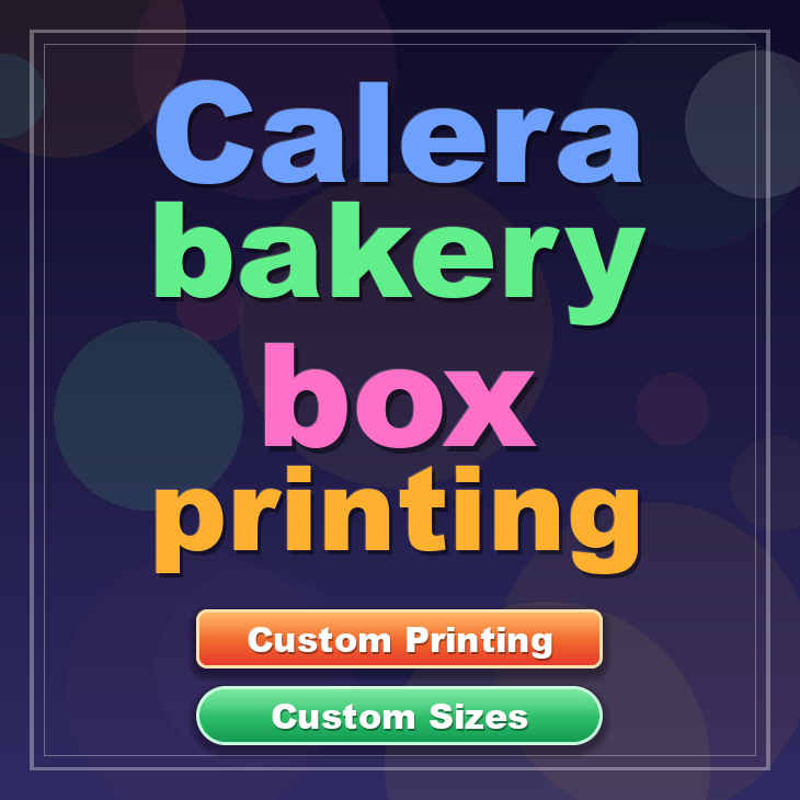 Calera bakery box printing