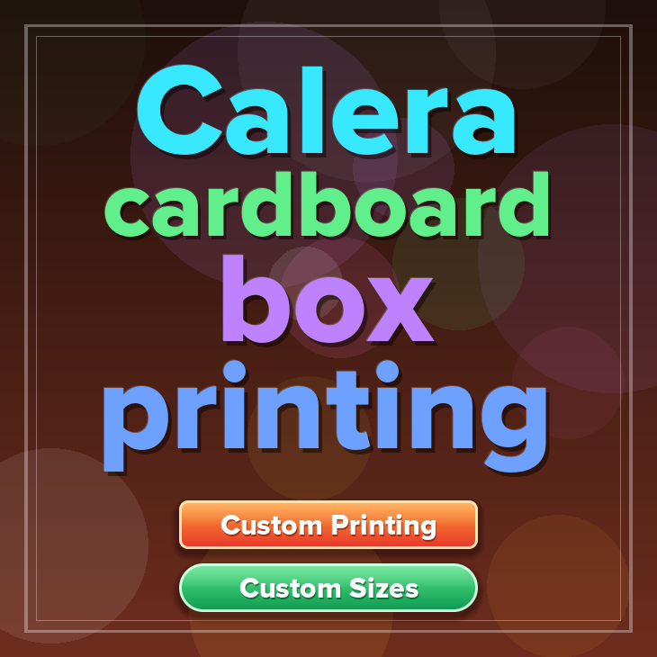 Calera cardboard box printing