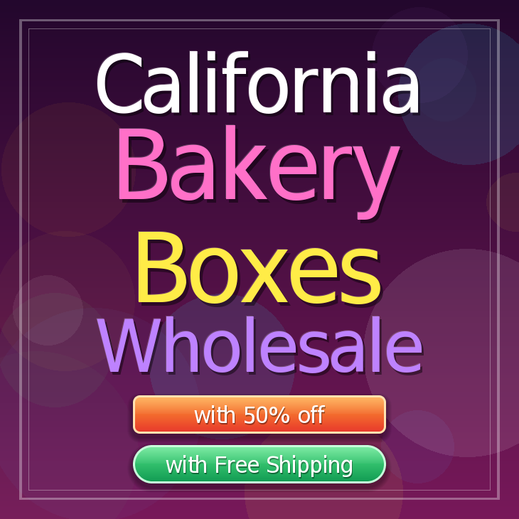 California bakery boxes