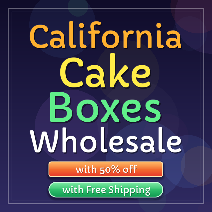 California cake boxes