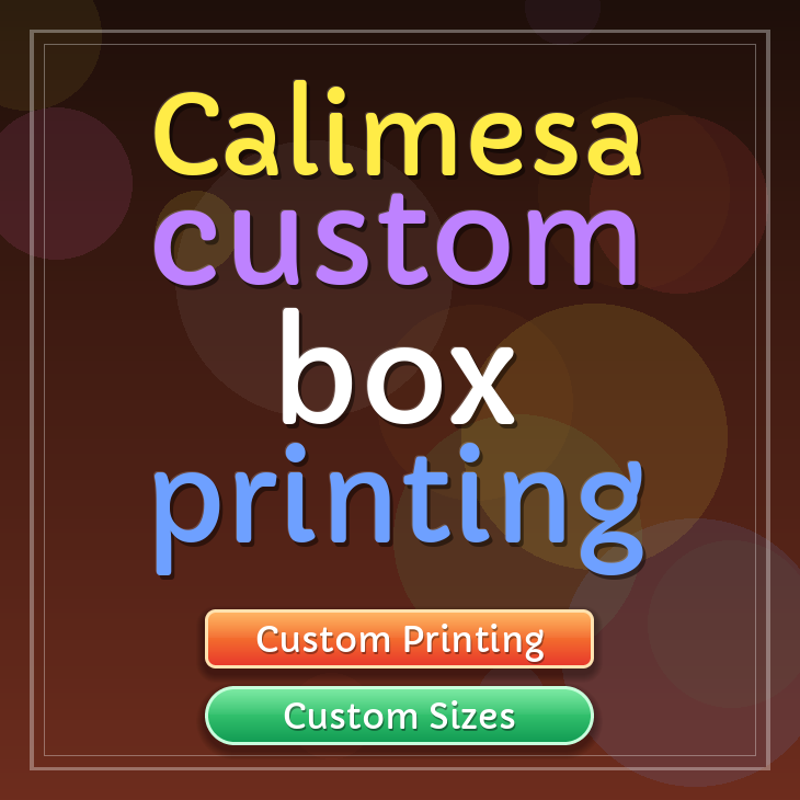 Calimesa custom box printing