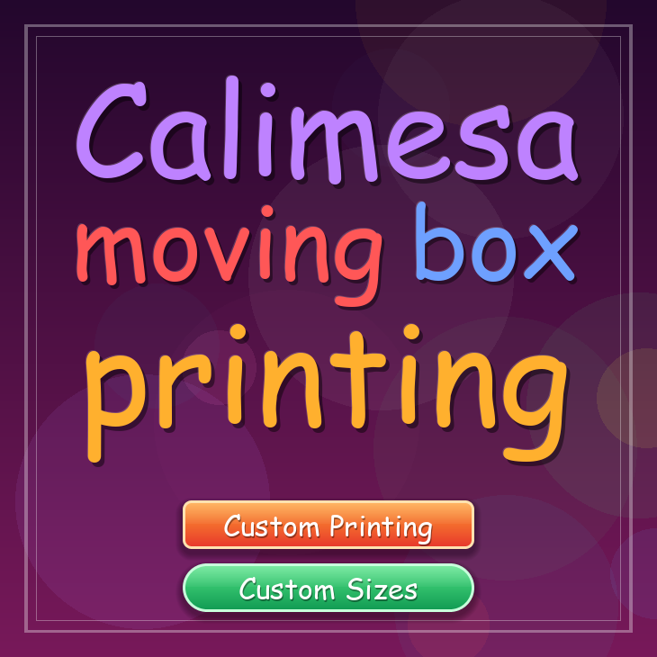 Calimesa moving box printing