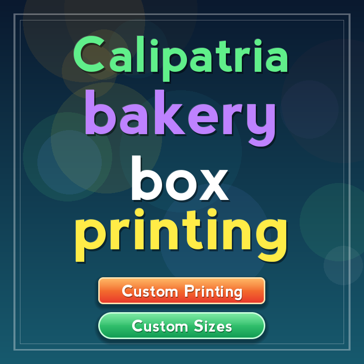 Calipatria bakery box printing