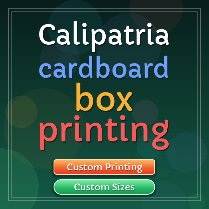 Calipatria cardboard box printing