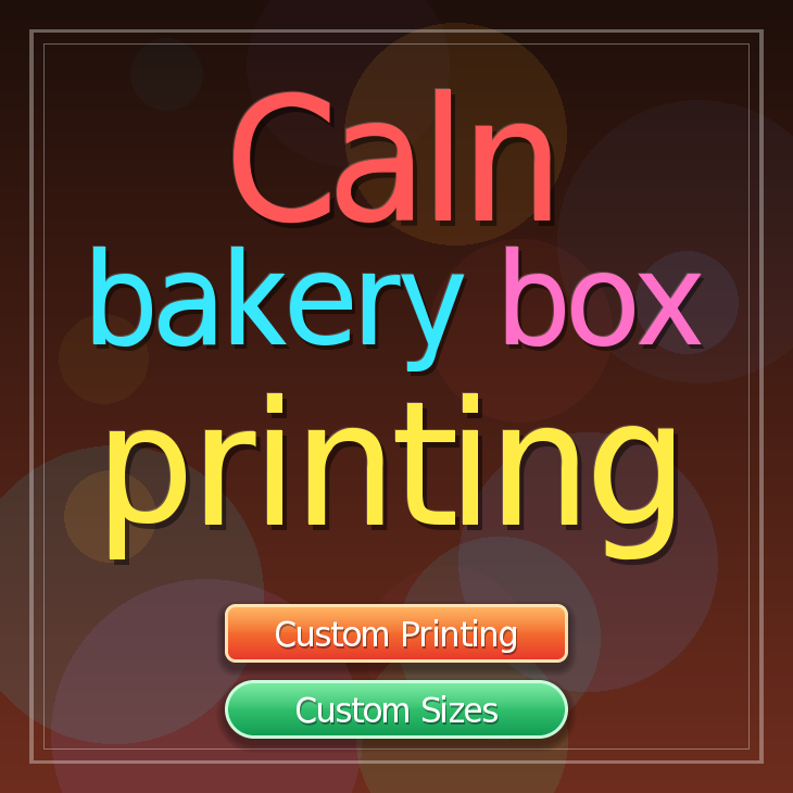 Caln bakery box printing