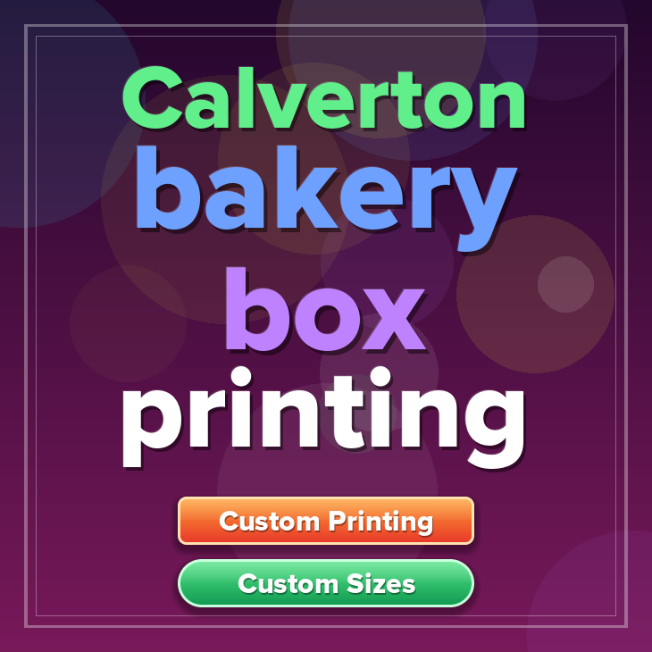 Calverton bakery box printing