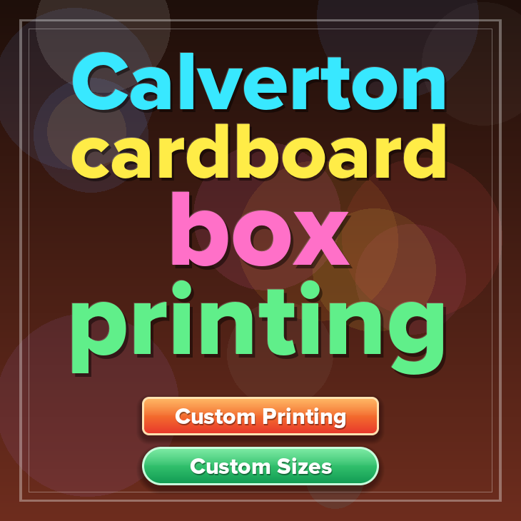 Calverton cardboard box printing