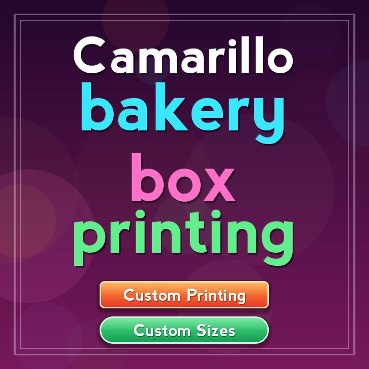 Camarillo bakery box printing
