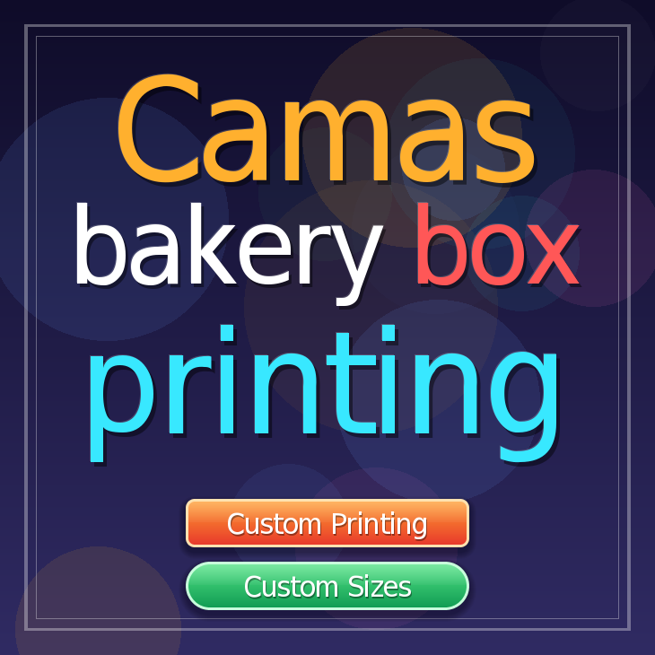 Camas bakery box printing