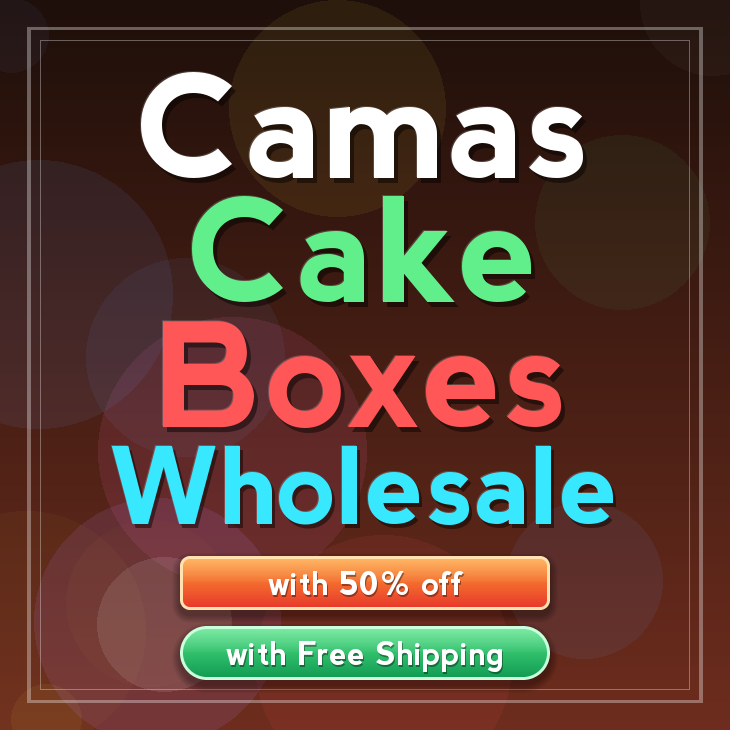 Camas cake boxes