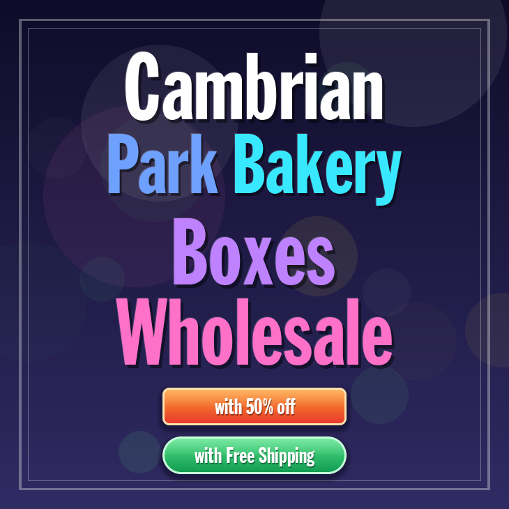Cambrian Park bakery boxes