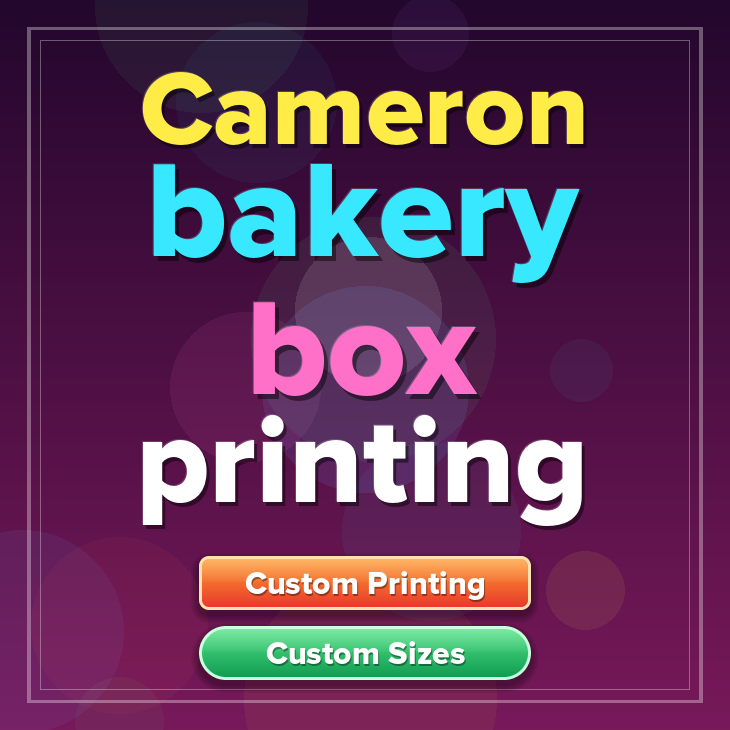 Cameron bakery box printing