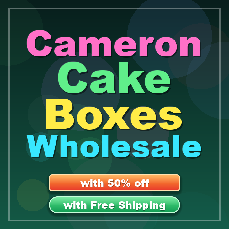 Cameron cake boxes