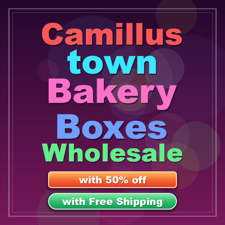 Camillus Town bakery boxes