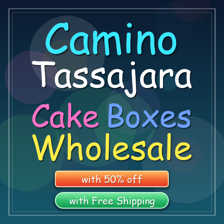 Camino Tassajara cake boxes