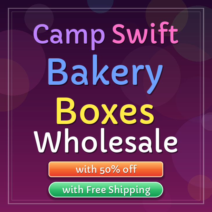 Camp Swift bakery boxes