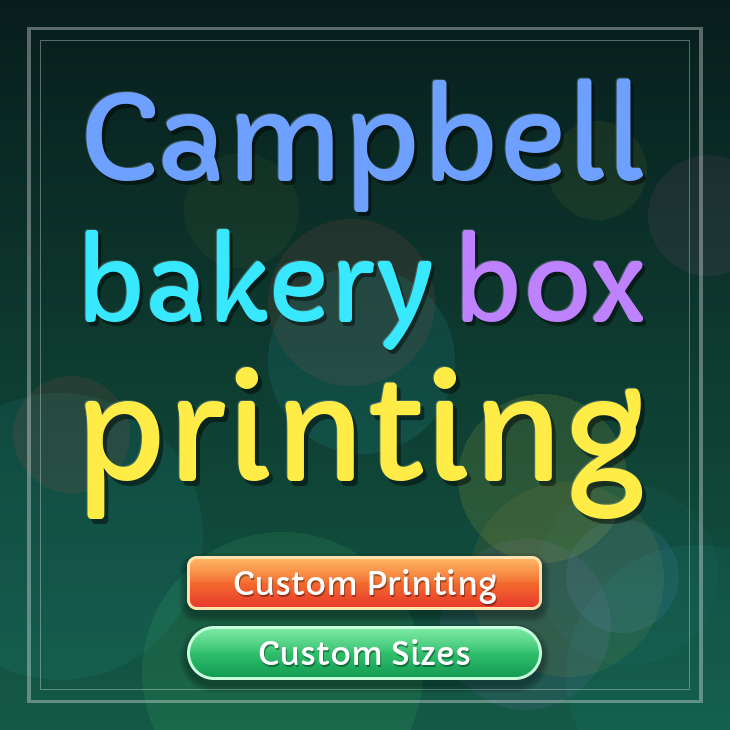Campbell bakery box printing