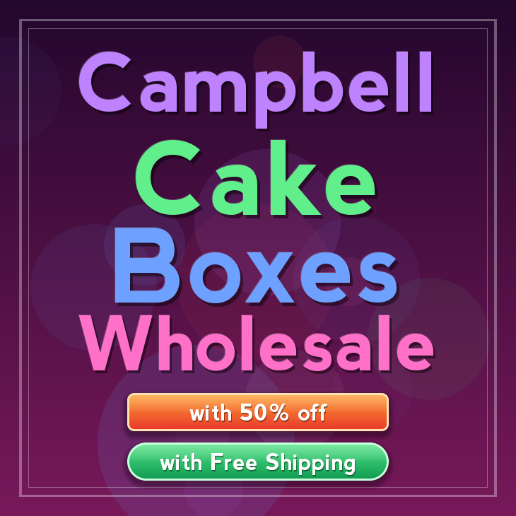 Campbell cake boxes