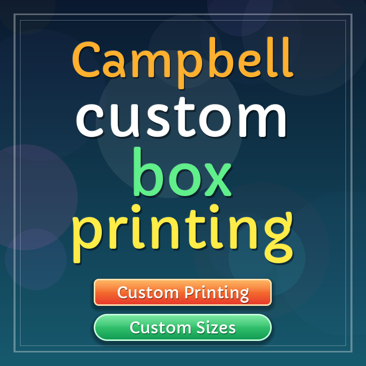 Campbell custom box printing