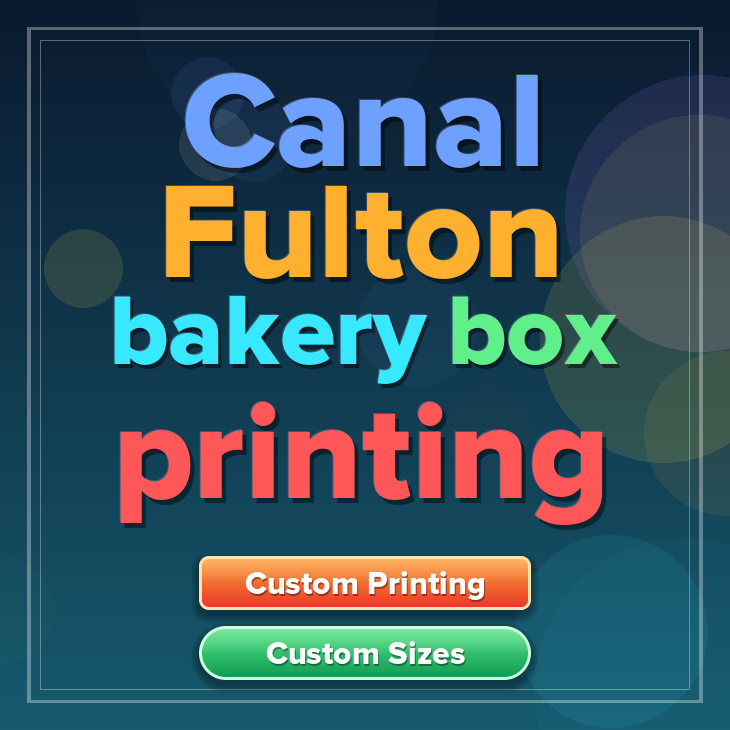 Canal Fulton bakery box printing