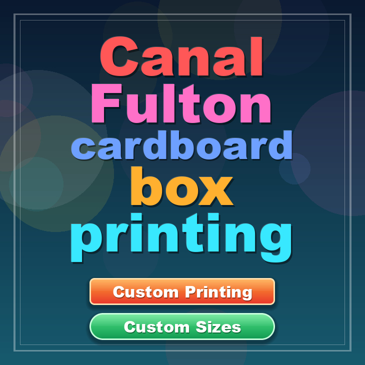 Canal Fulton cardboard box printing
