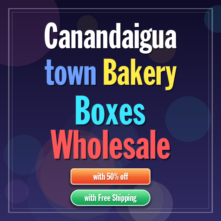 Canandaigua Town bakery boxes