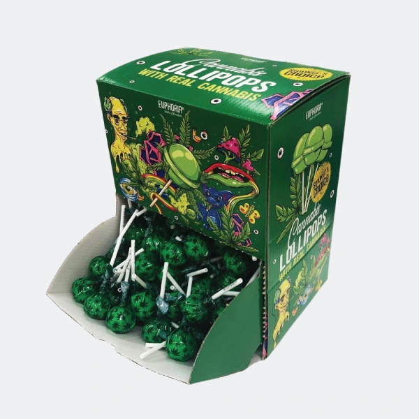 cannabis dispensary displays