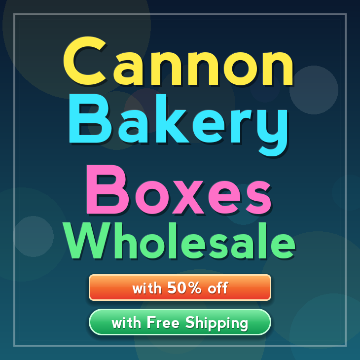 Cannon bakery boxes