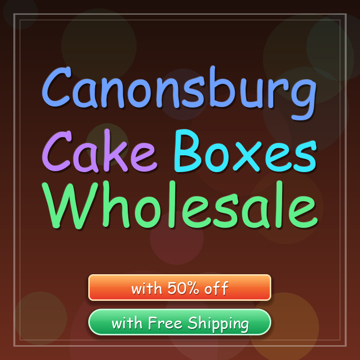 Canonsburg cake boxes