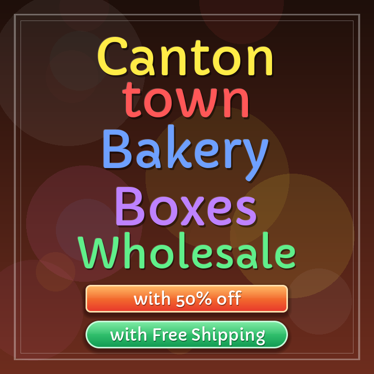 Canton Town bakery boxes