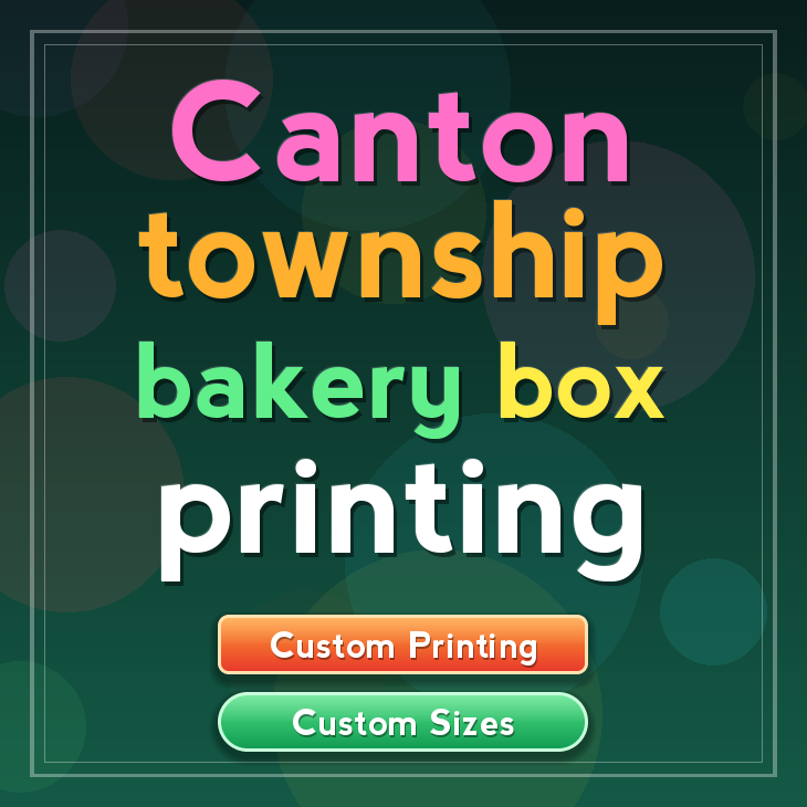 Canton Township bakery box printing