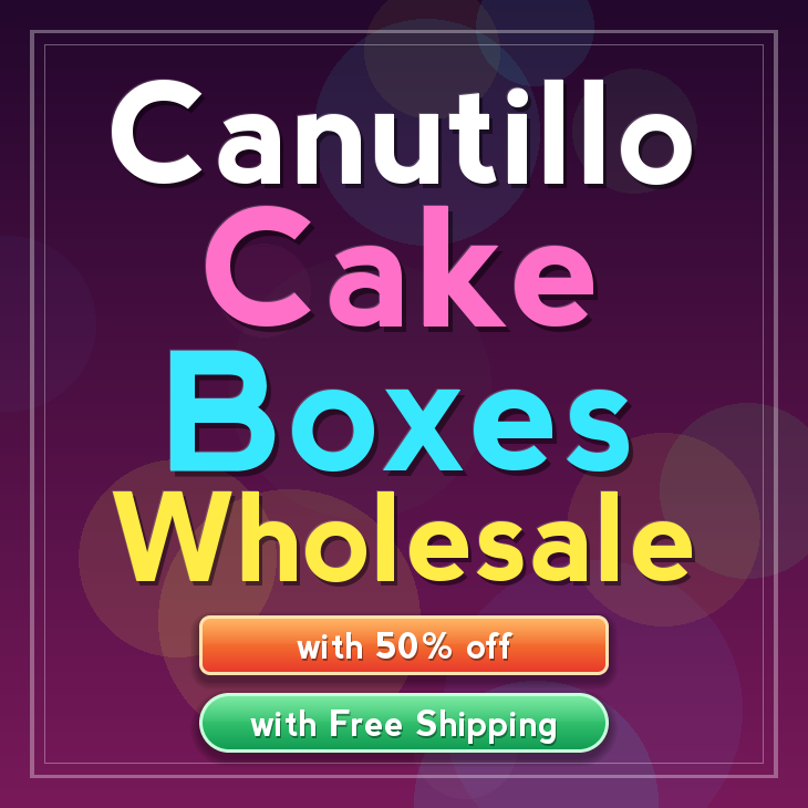 Canutillo cake boxes