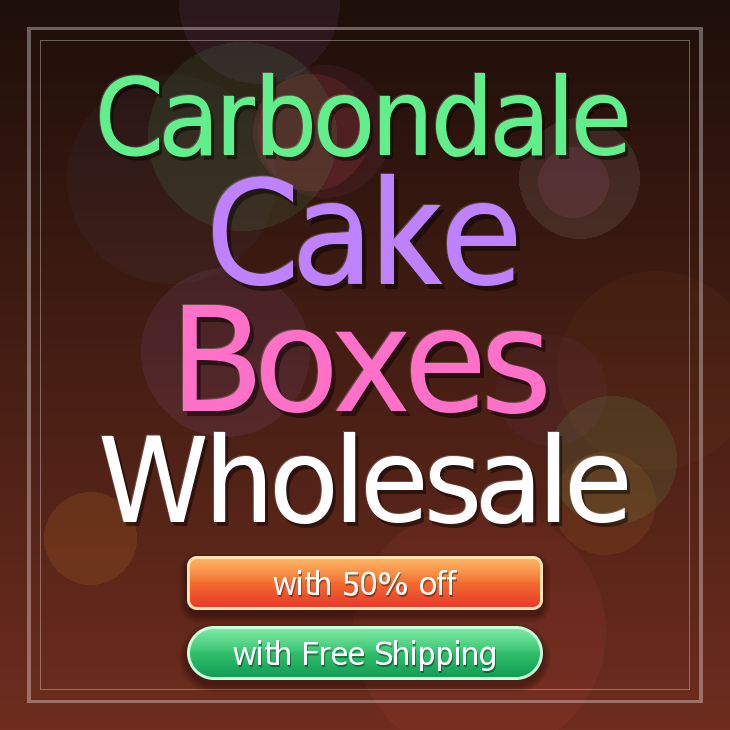 Carbondale cake boxes