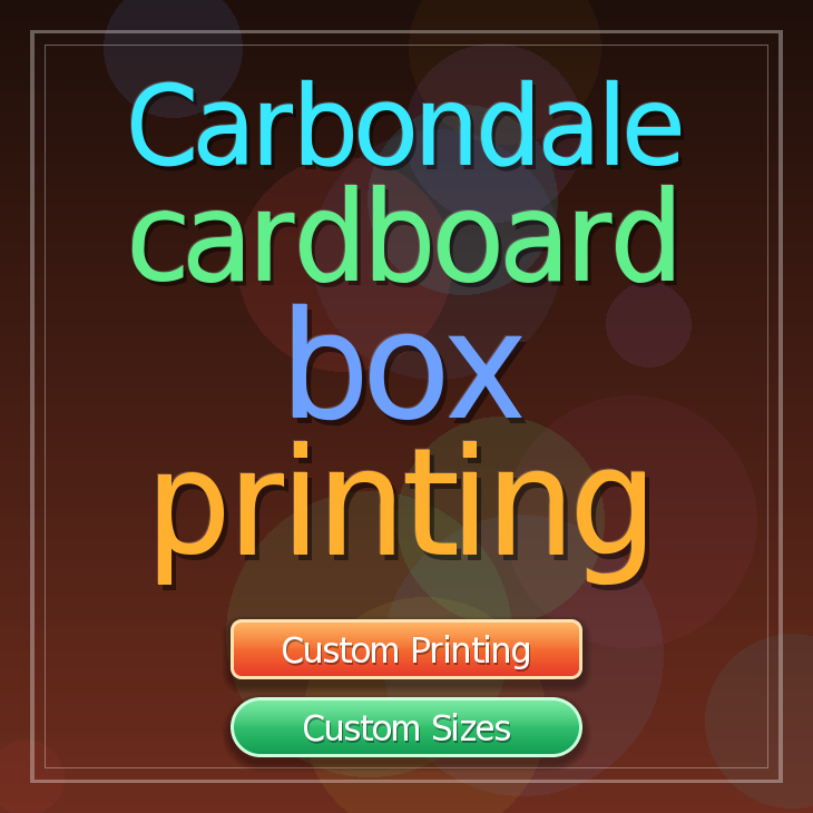 Carbondale cardboard box printing