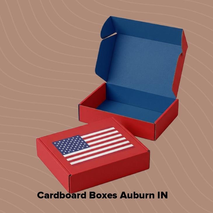 Cardboard boxes auburn in