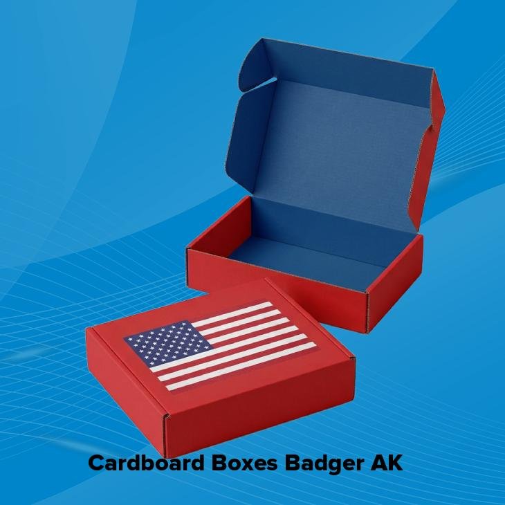 Cardboard boxes badger ak