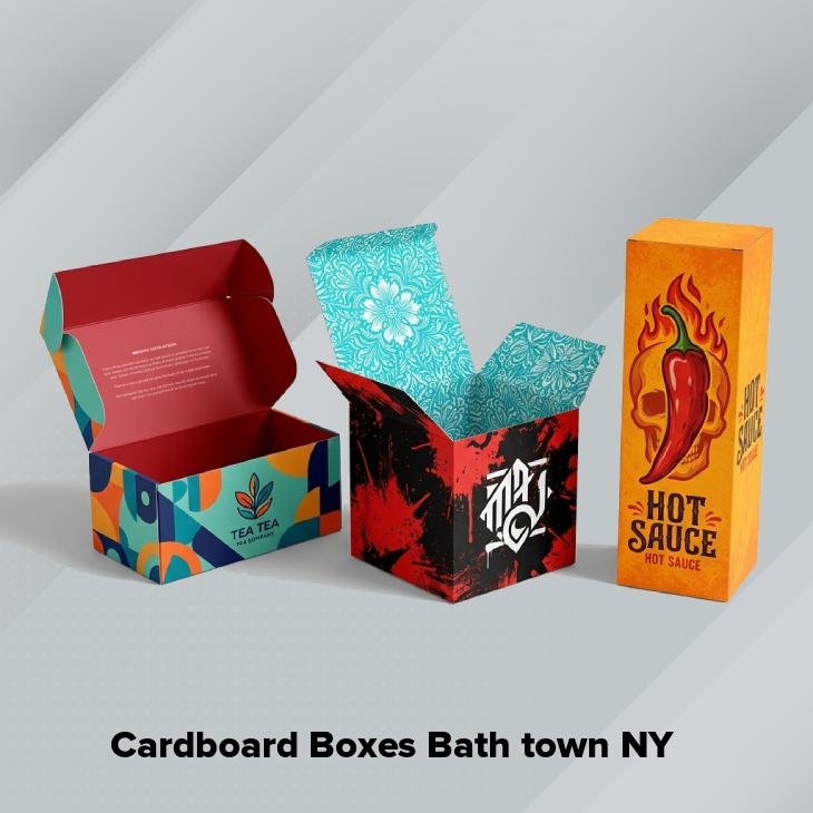 Cardboard boxes bath town ny