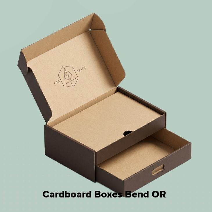 Cardboard boxes bend or