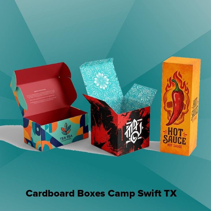 Cardboard boxes camp swift tx