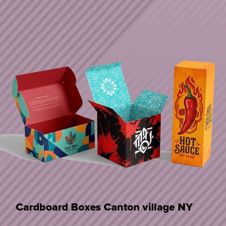 Cardboard boxes canton village ny