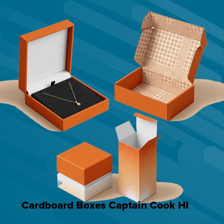 Cardboard boxes captain cook hi