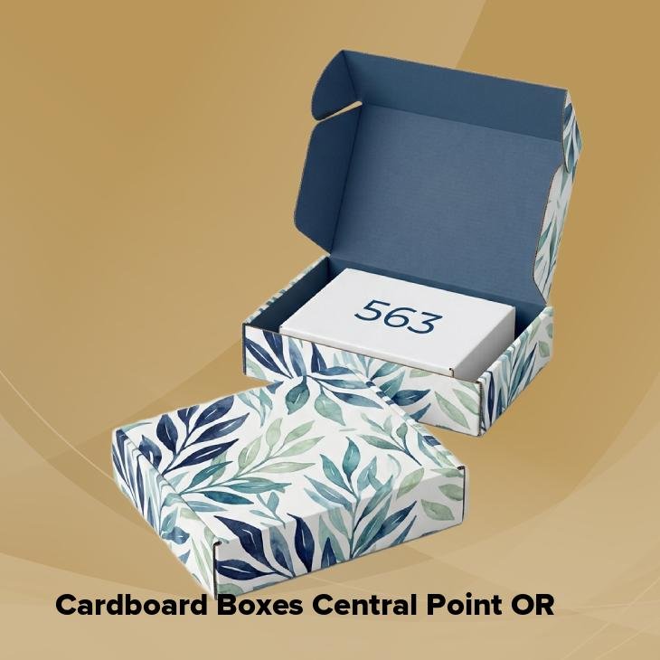 Cardboard boxes central point or
