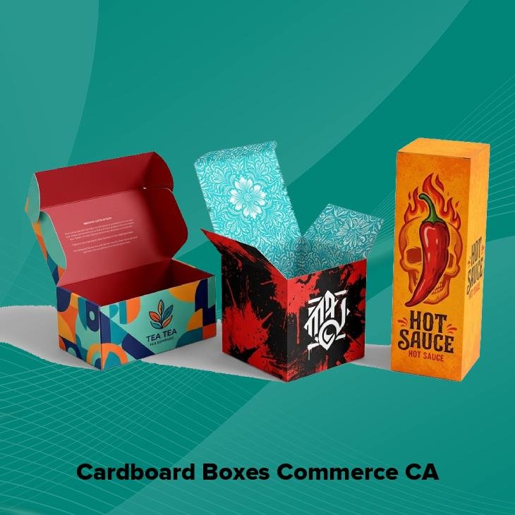 Cardboard boxes commerce ca